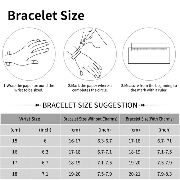 PANDORA Sterling Silver Serpentine Starter Charm Bracelet - Authentic - Picture 5 of 5